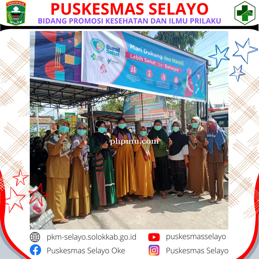 Gerakan Ibu Hamil Sehat Puskesmas Selayo