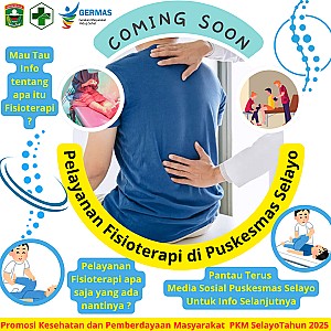 Pelayanan Terbaru Puskesmas Selayo 'FISIOTERAPI - foto 1